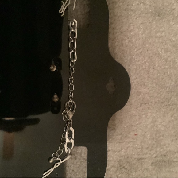 MOCHA~SPARKLING  2 PIECE DRESSY SET~ FAUX DIAMONDS~ - Picture 4 of 4